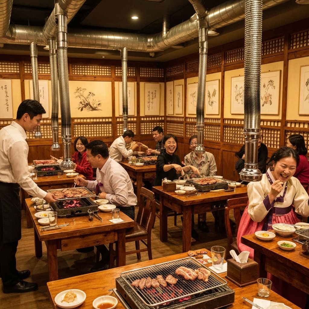Hwashin restaurant interior